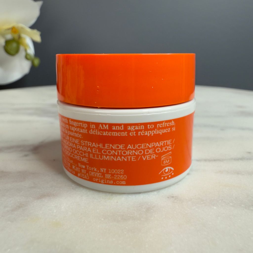 Origins Ginzing Vitamin C Eye Cream to Brighten and Depuff