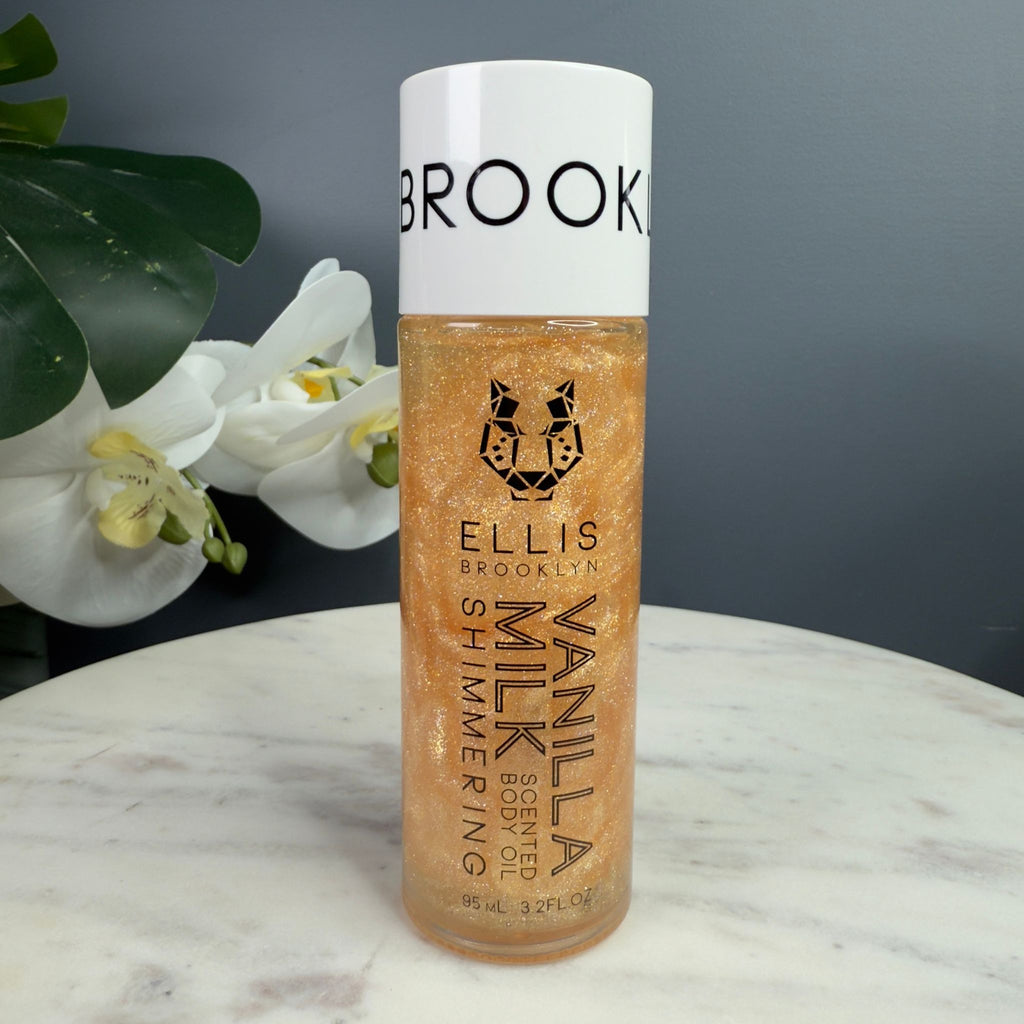 Ellis Brooklyn Vanilla Milk Shimmering Scented Body Oil (3.2 fl oz)