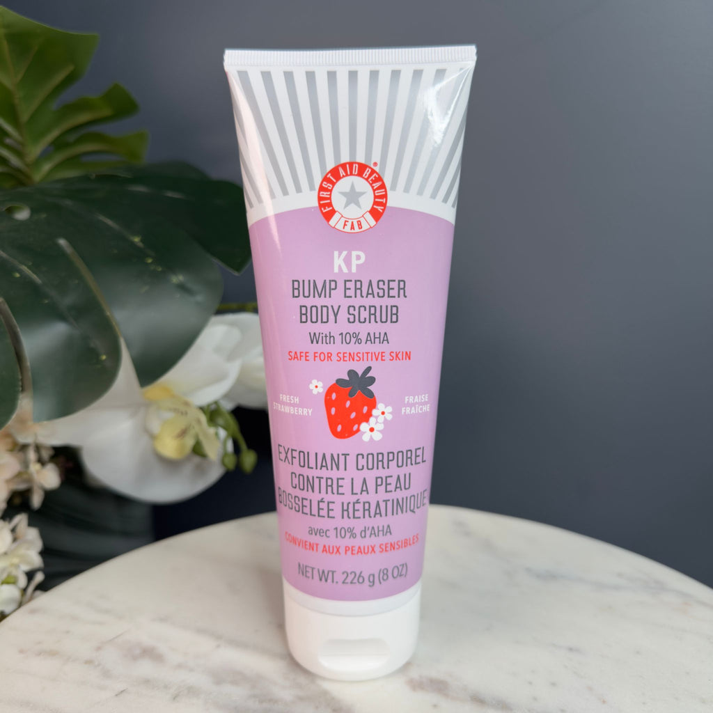 First Aid Beauty KP Bump Eraser Body Scrub with 10% AHA