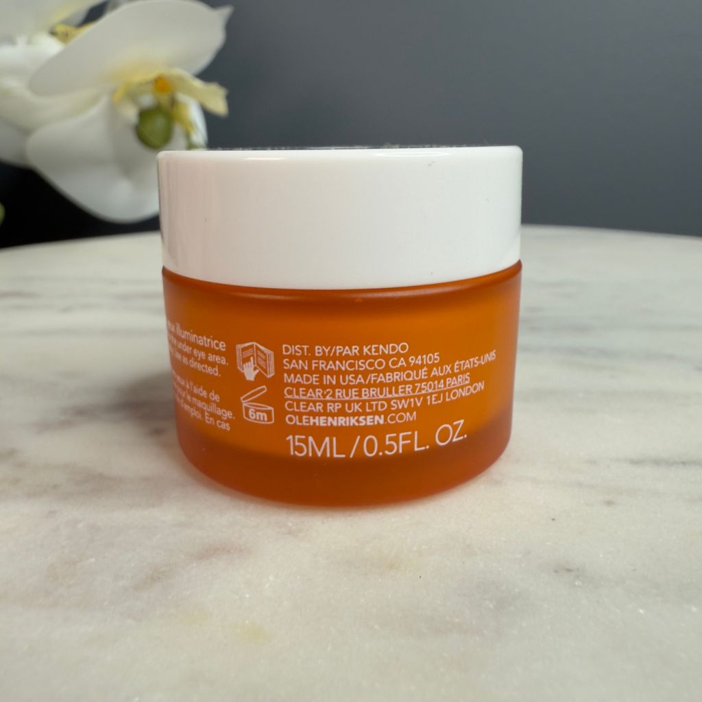 OLEHENRIKSEN Crème contour des yeux Banana Bright+ à la vitamine C pour les cernes