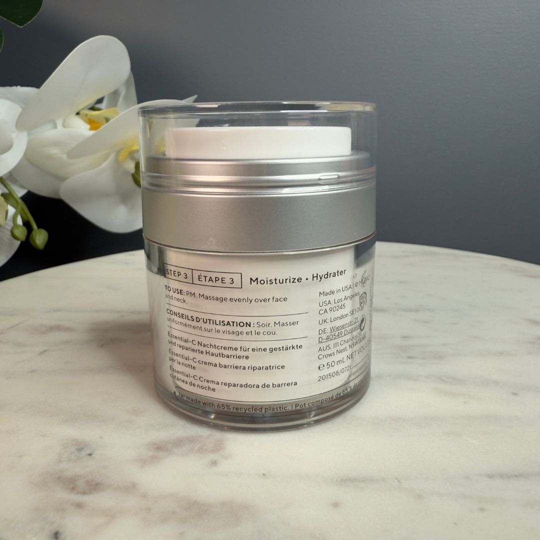 Crème réparatrice barrière de nuit Murad Essential-C