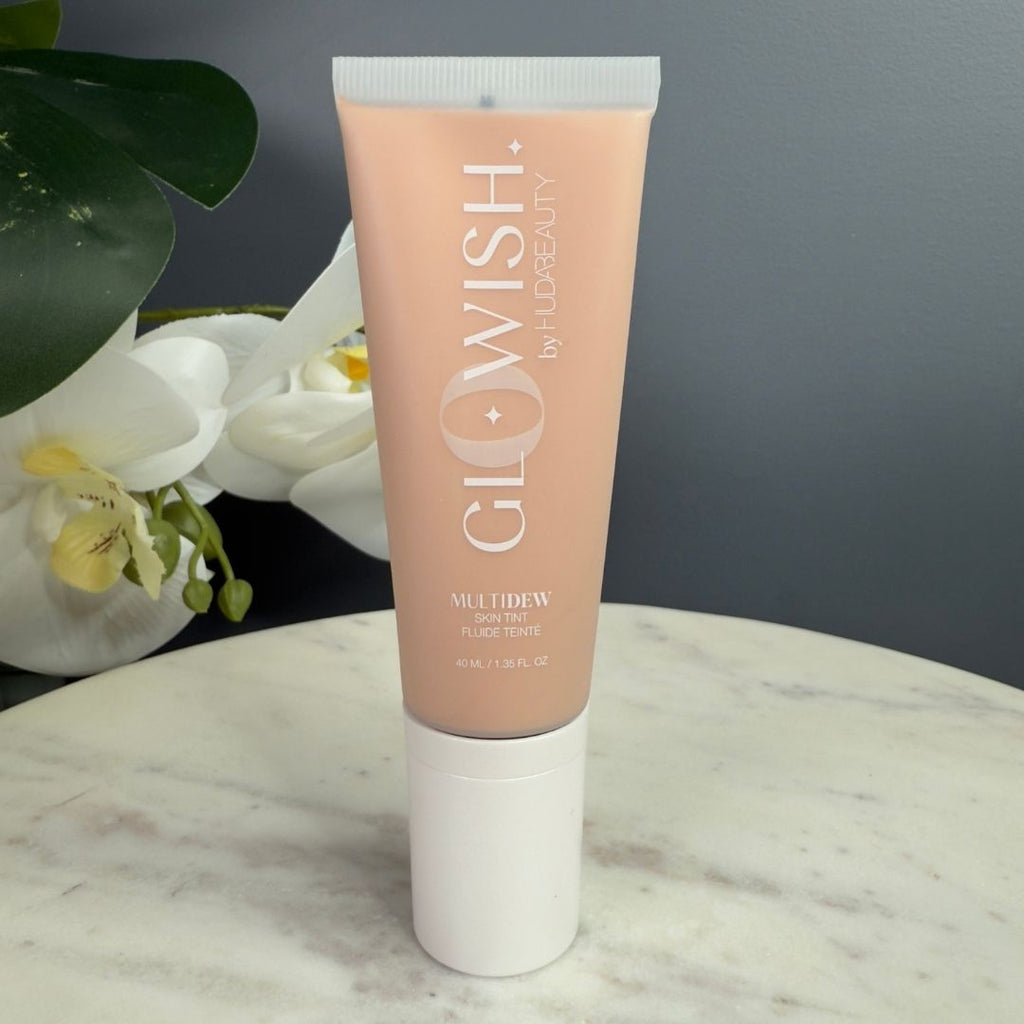 Huda Beauty GloWish Multidew Skin Tint Foundation _ Light 03