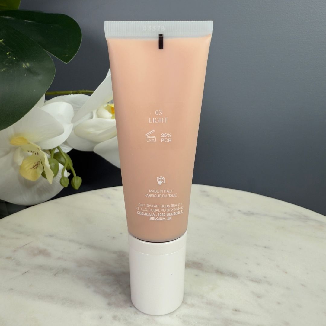 Huda Beauty GloWish Multidew Skin Tint Foundation _ Light 03
