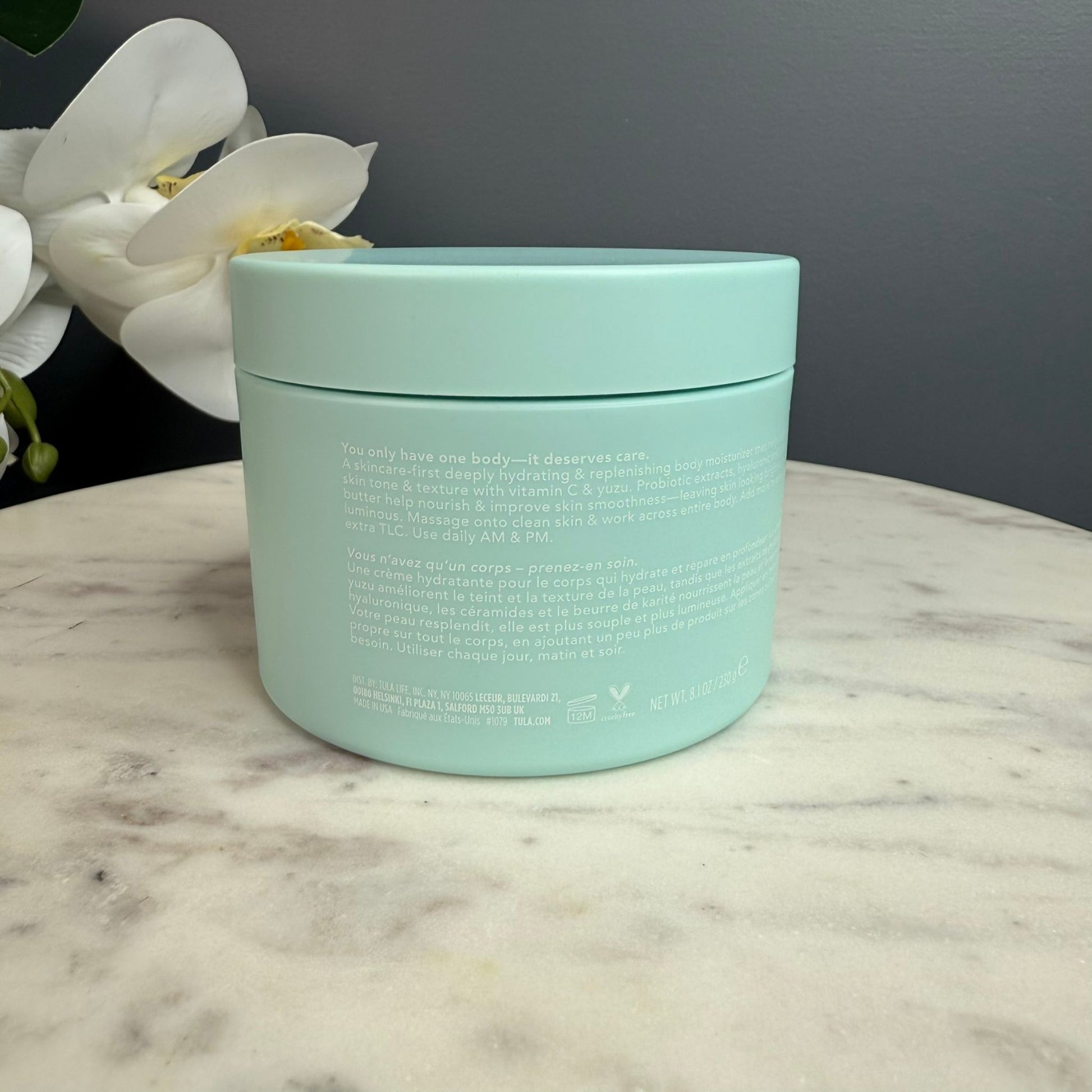 Soin hydratant corporel avancé TULA Skin Care Take Care + Nourish