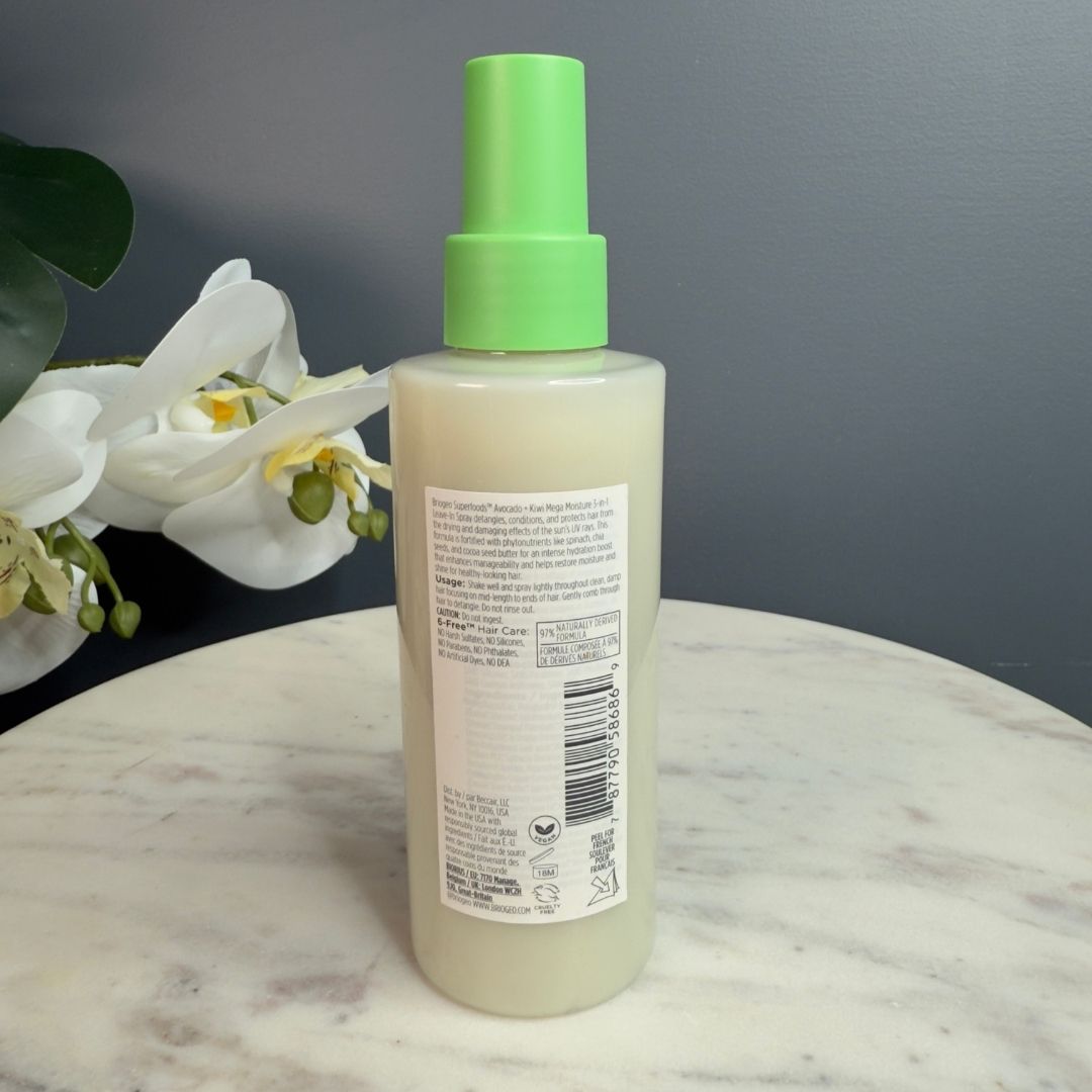 Briogeo Superfoods Avocado + Kiwi Mega Moisture 3-in-1 Leave-in Spray 170ml
