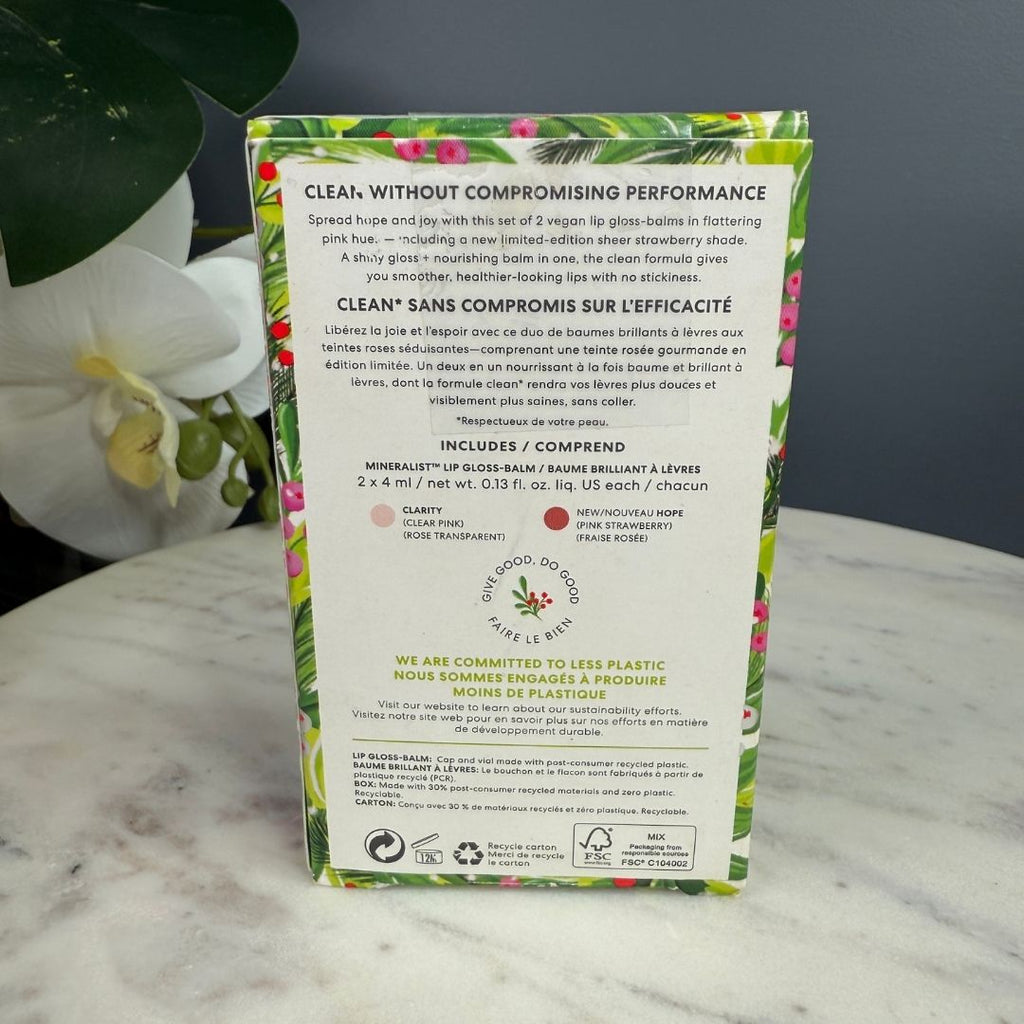 bareMinerals Mineralist Lip Gloss-Balm Duo