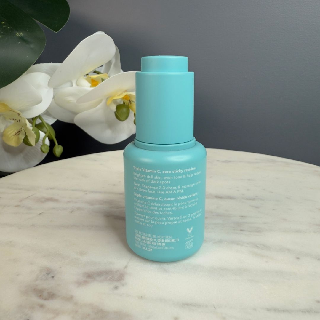 TULA Skincare Brightening Treatment Drops Triple Vitamin C Serum