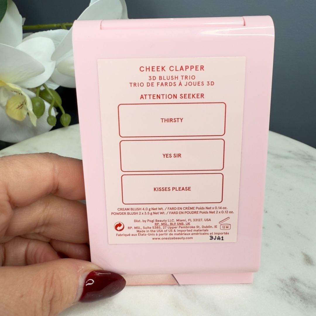 Palette de blush 3D Cheek Clapper de ONE/SIZE par Patrick Starrr