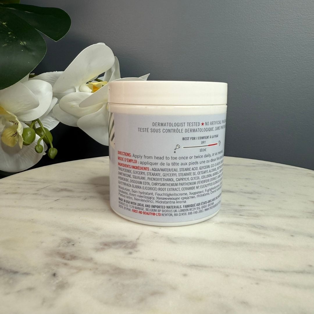 First Aid Beauty Ultra Repair Face and Body Moisturizer for Skin Repair