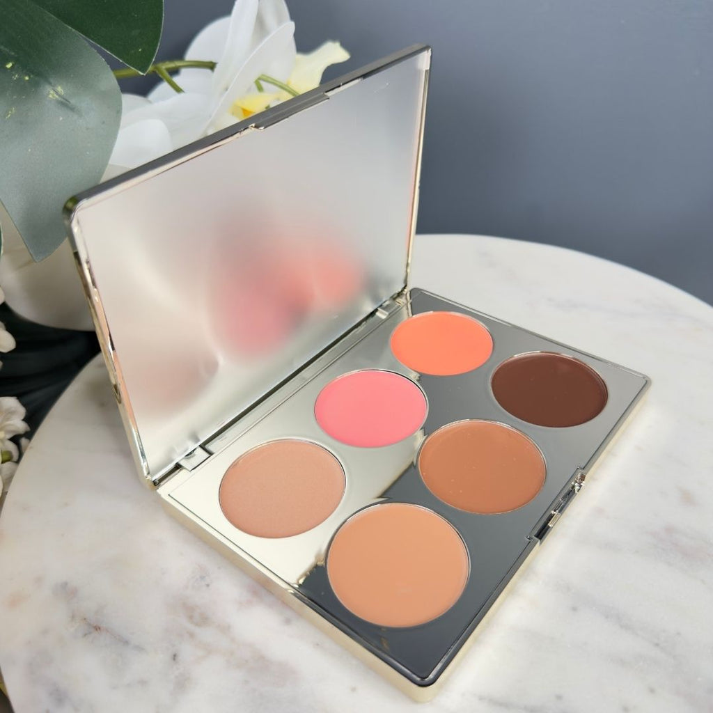 ICONIC London Multi-Use Cream Blush, Bronze and Highlight Palette
