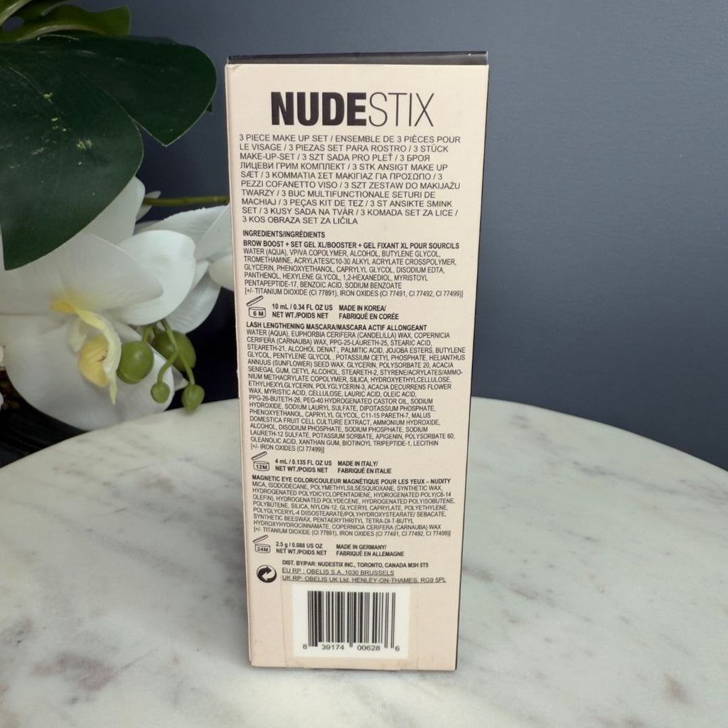 NUDESTIX Nude Eye, Brow & Lashes Kit: Your 3-Piece Essential Set