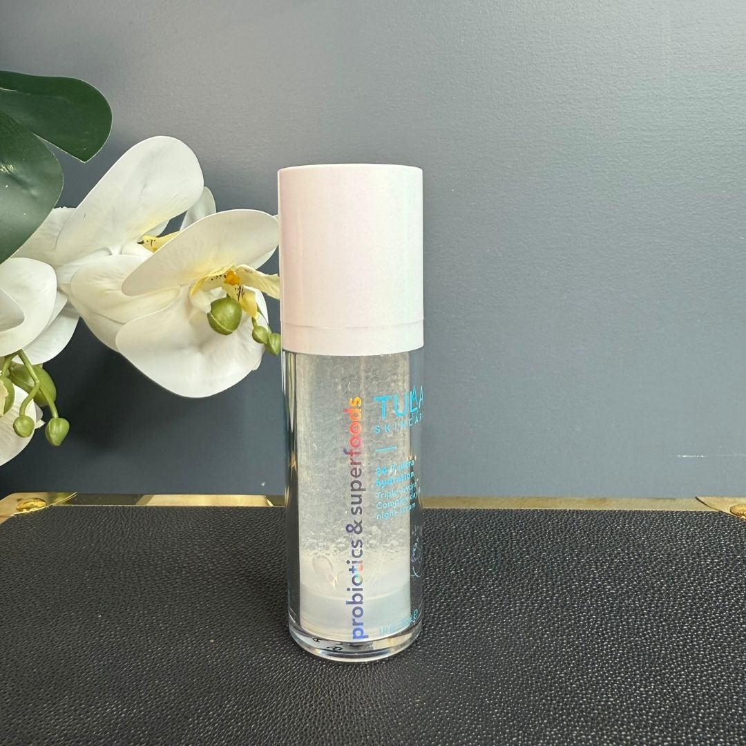 TULA Skincare 24-7 Ultra Hydration Triple-Hydra? Complex Day & Night Serum with Hyaluronic Acid, Squalane & Collagen