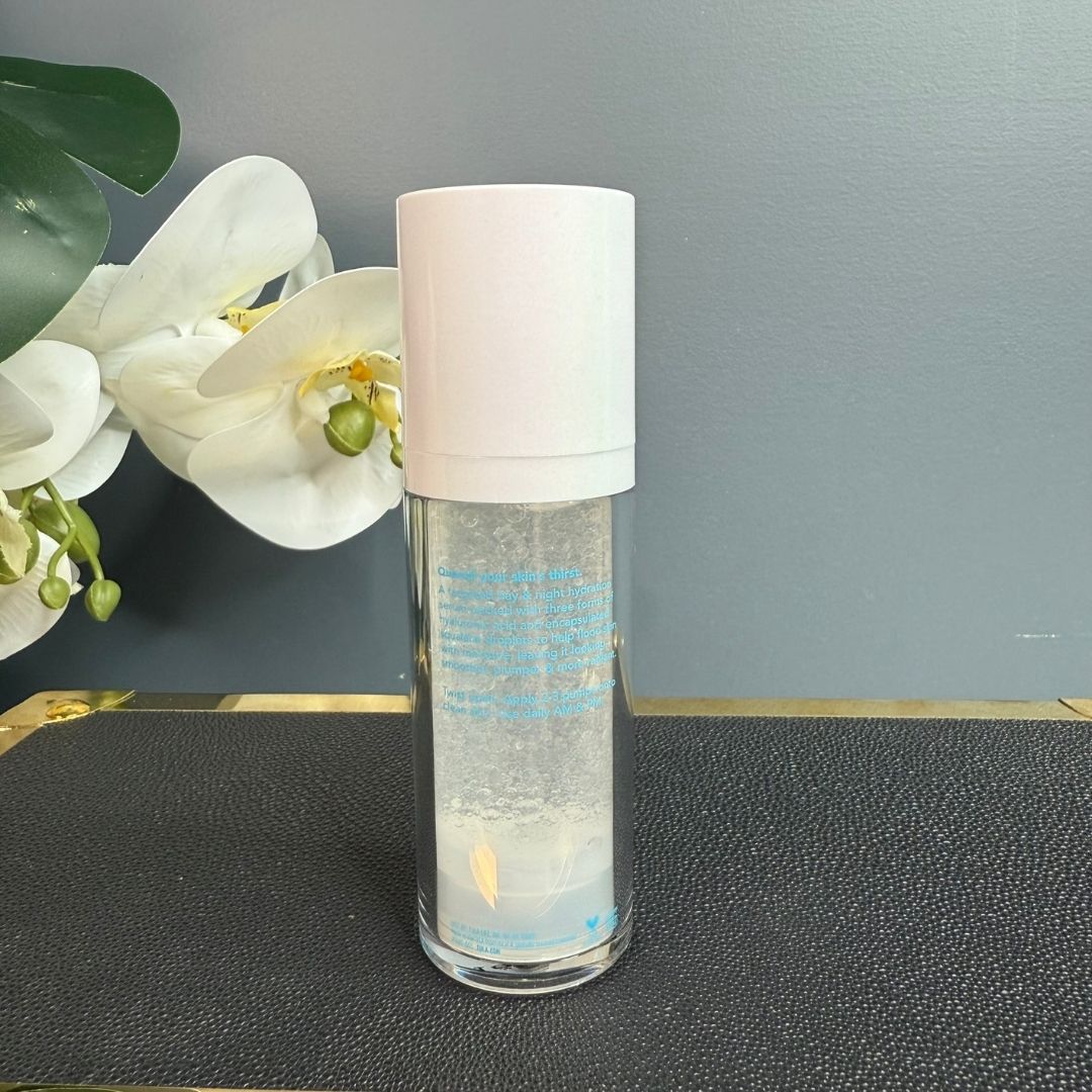 TULA Skincare 24-7 Ultra Hydration Triple-Hydra? Complex Day & Night Serum with Hyaluronic Acid, Squalane & Collagen