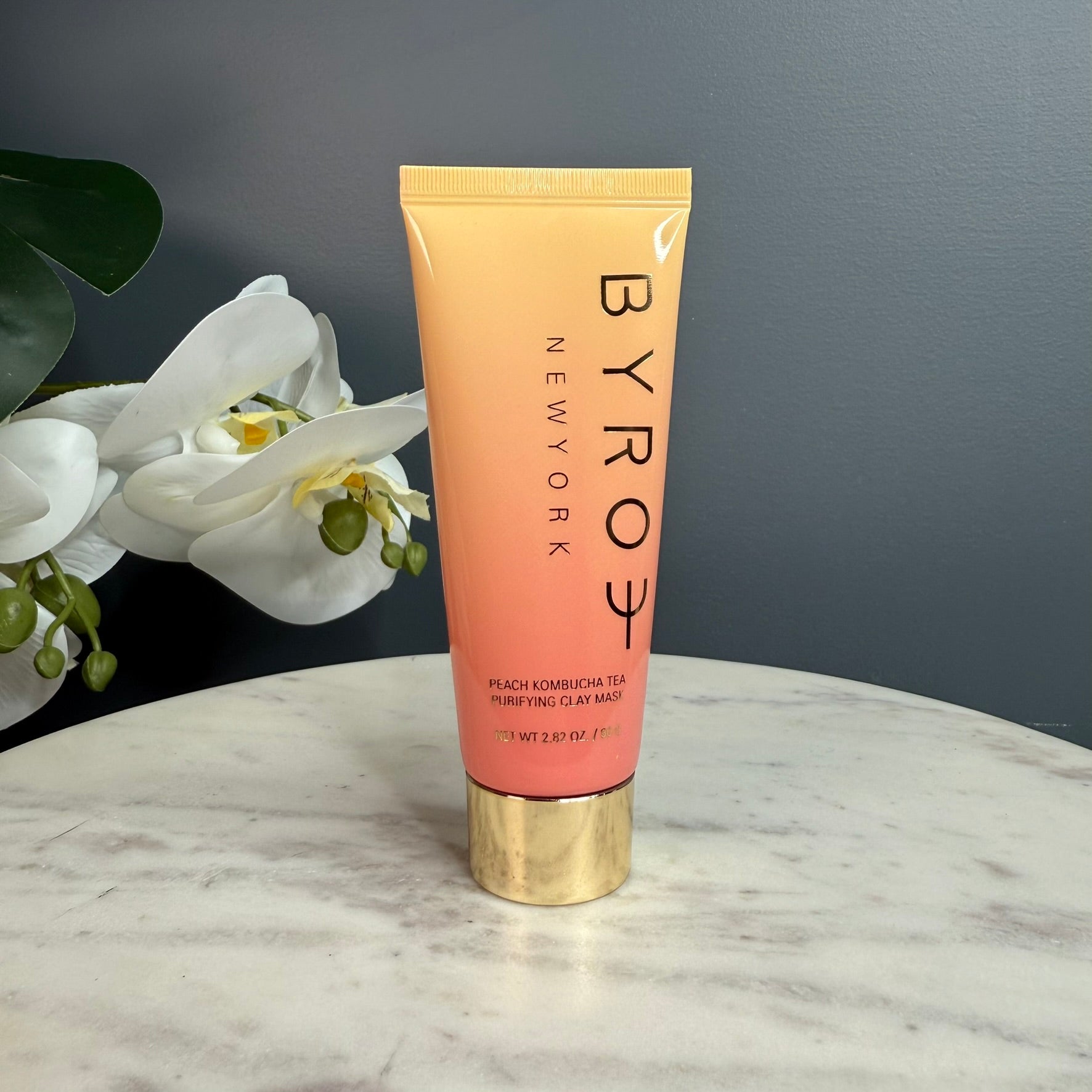 Byroe Peach Kombucha Tea Purifying Clay Mask
