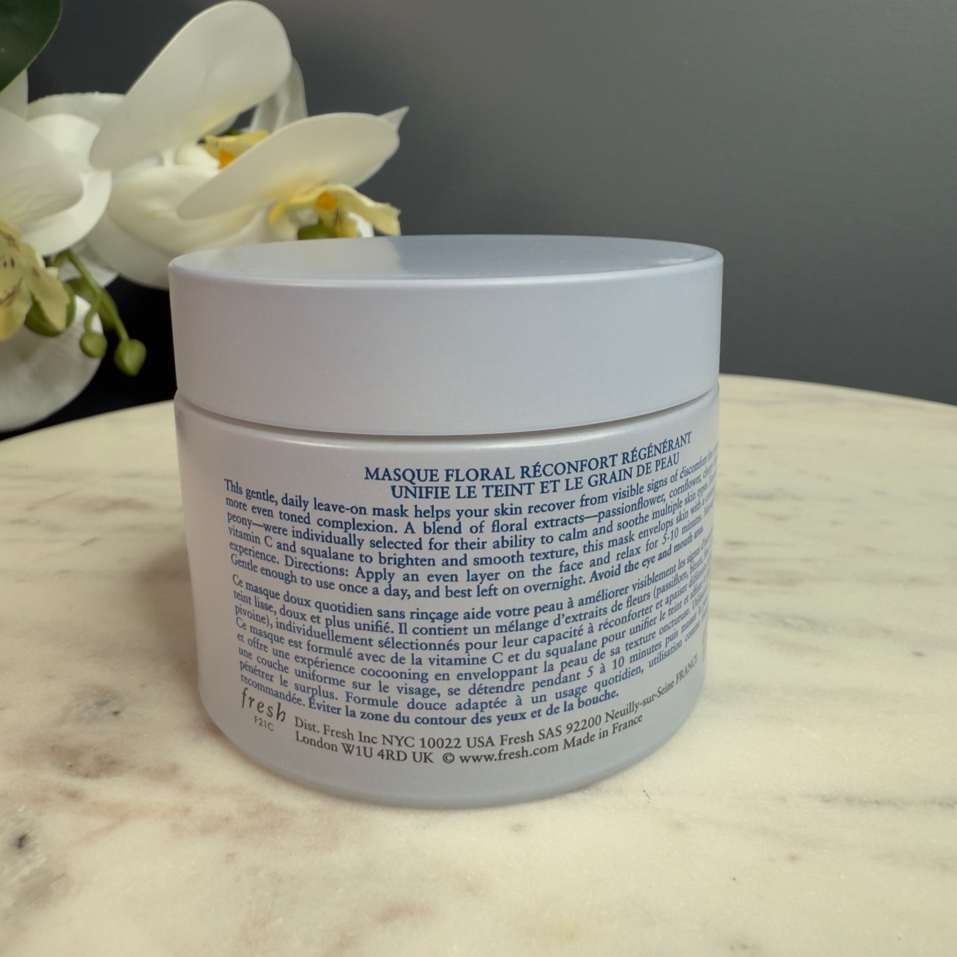 Fresh Floral Recovery Overnight Mask with Squalane