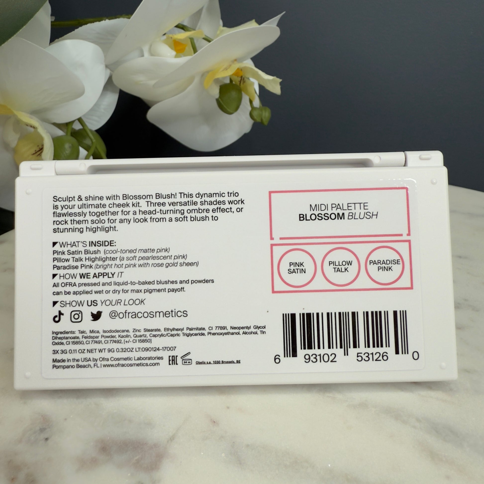 Palette Midi OFRA Cosmetics – Blush Blossom